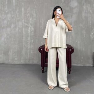 Tenue en lin natura