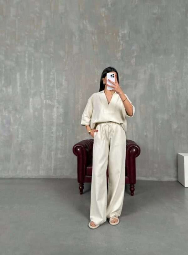 Tenue en lin natura – Image 3