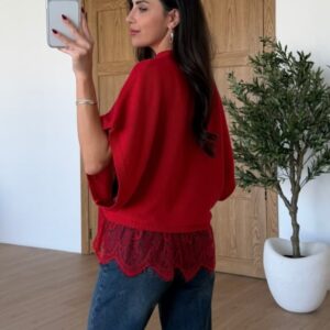 PULL LAINE DENTELLE